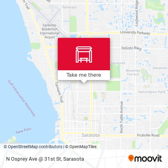 Mapa de N Osprey Ave @ 31st St