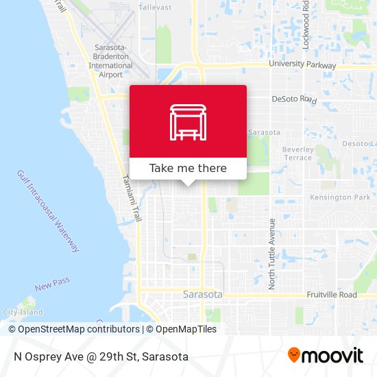N Osprey Ave @ 29th St map