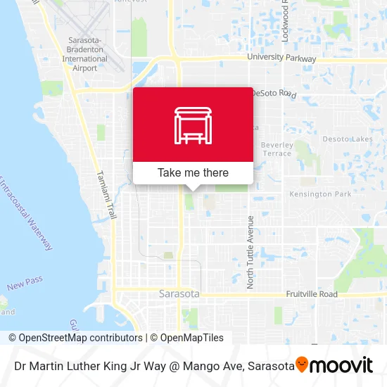 Dr Martin Luther King Jr Way @ Mango Ave map