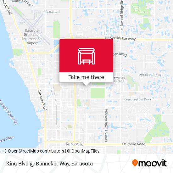 King Blvd @ Banneker Way map