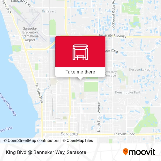 King Blvd @ Banneker Way map