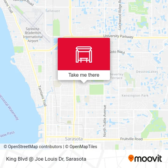 Mapa de King Blvd @ Joe Louis Dr