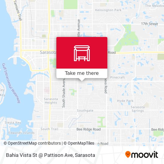 Bahia Vista St @ Pattison Ave map