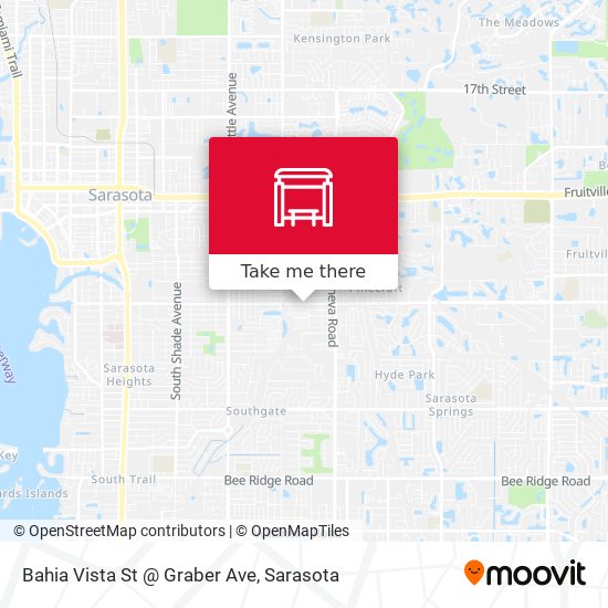 Bahia Vista St @ Graber Ave map