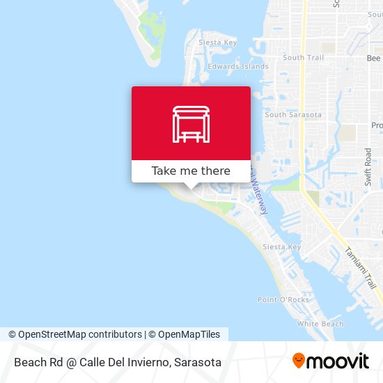 Beach Rd @ Calle Del Invierno map
