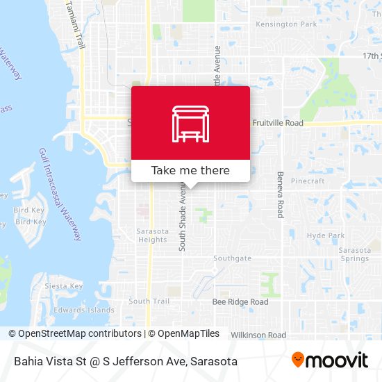 Bahia Vista St @ S Jefferson Ave map