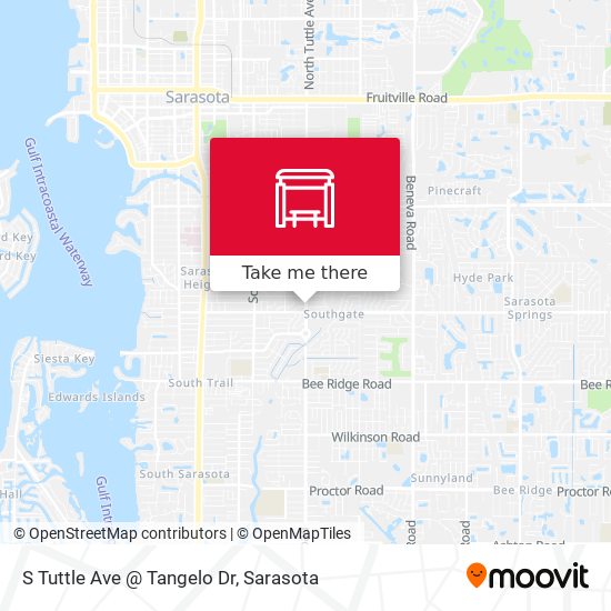 Mapa de S Tuttle Ave @ Tangelo Dr
