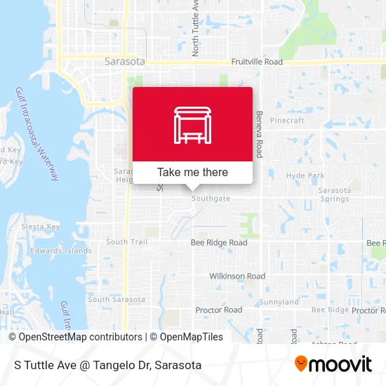 Mapa de S Tuttle Ave @ Tangelo Dr