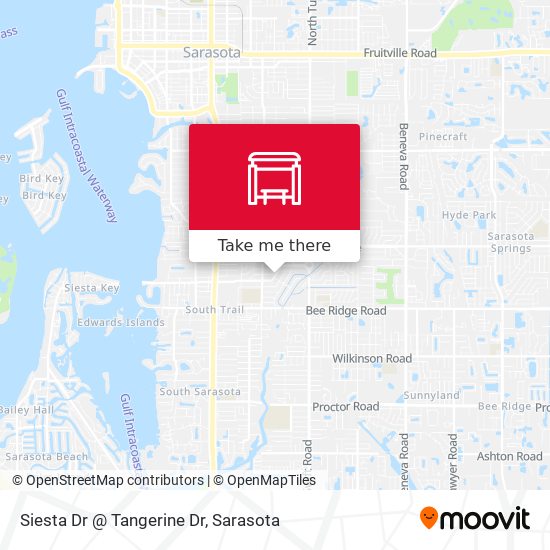 Mapa de Siesta Dr @ Tangerine Dr