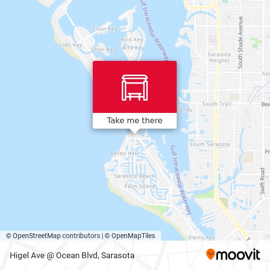 Mapa de Higel Ave @ Ocean Blvd