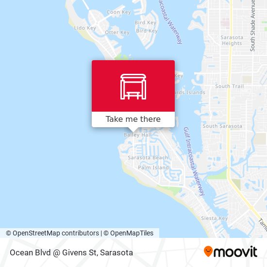 Ocean Blvd @ Givens St map