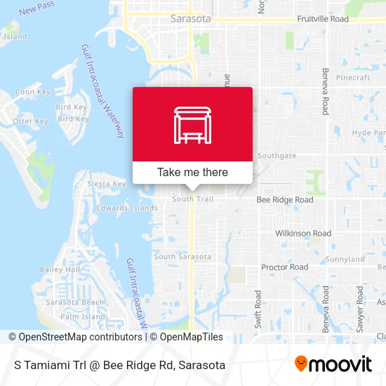 Mapa de S Tamiami Trl @ Bee Ridge Rd
