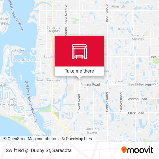Swift Rd @ Dueby St map