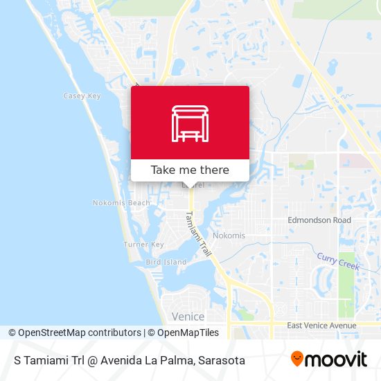 S Tamiami Trl @ Avenida La Palma map