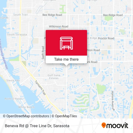 Mapa de Beneva Rd @ Tree Line Dr