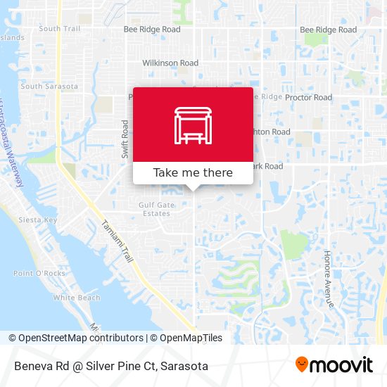 Beneva Rd @ Silver Pine Ct map