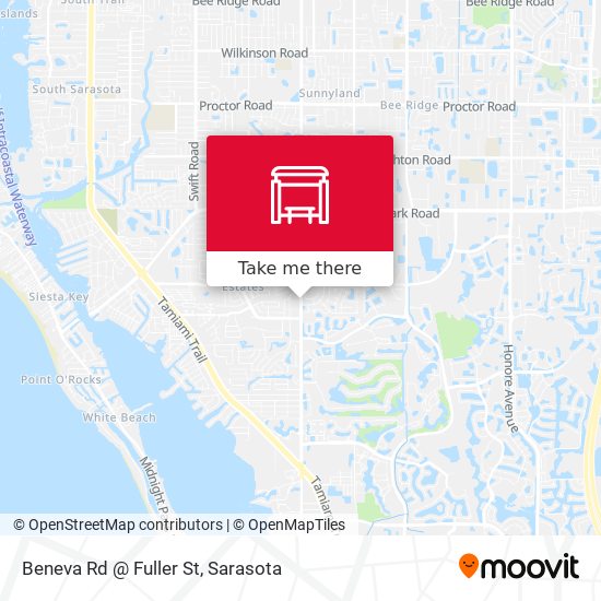 Mapa de Beneva Rd @ Fuller St