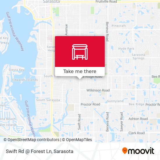 Swift Rd @ Forest Ln map
