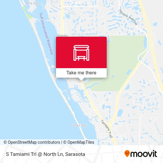 Mapa de S Tamiami Trl @ North Ln