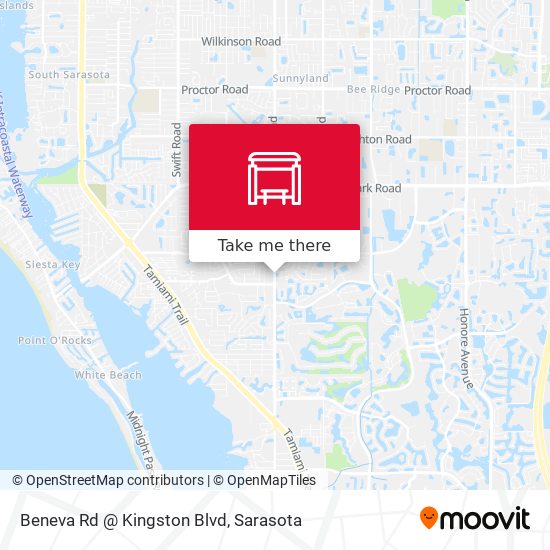 Mapa de Beneva Rd @ Kingston Blvd