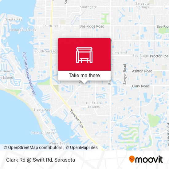 Mapa de Clark Rd @ Swift Rd