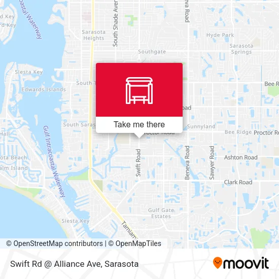 Mapa de Swift Rd @ Alliance Ave