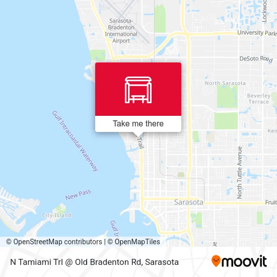 Mapa de N Tamiami Trl @ Old Bradenton Rd
