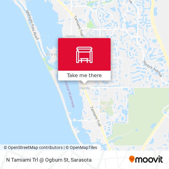 N Tamiami Trl @ Ogburn St map