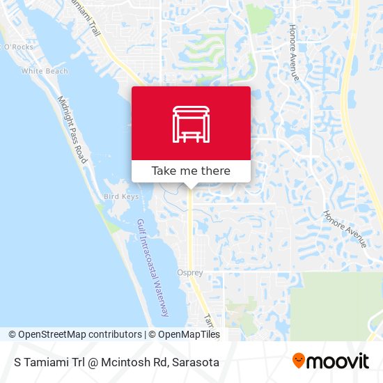 Mapa de S Tamiami Trl @ Mcintosh Rd