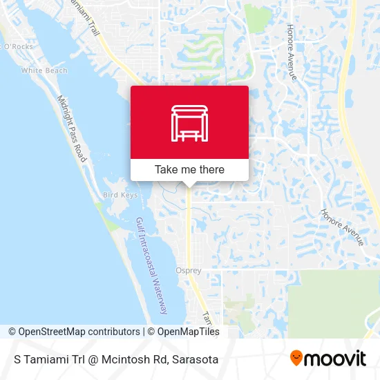 Mapa de S Tamiami Trl @ Mcintosh Rd