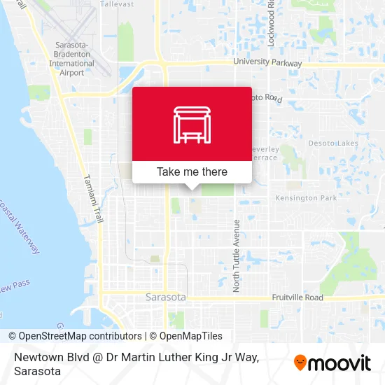 Newtown Blvd @ Dr Martin Luther King Jr Way map