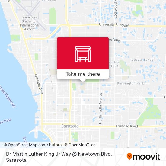 Dr Martin Luther King Jr Way @ Newtown Blvd map