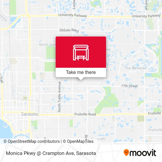 Monica Pkwy @ Crampton Ave map