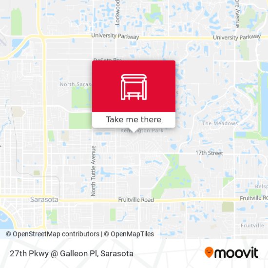 27th Pkwy @ Galleon Pl map