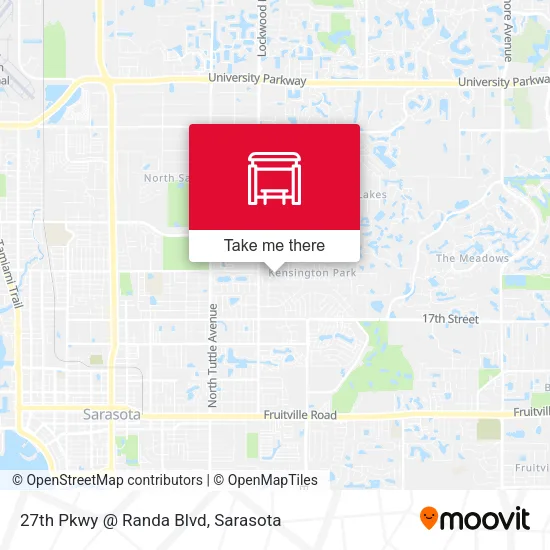 Mapa de 27th Pkwy @ Randa Blvd