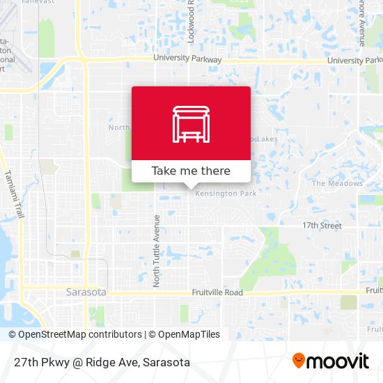 Mapa de 27th Pkwy @ Ridge Ave