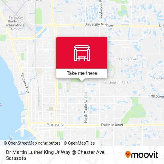 Dr Martin Luther King Jr Way @ Chester Ave map