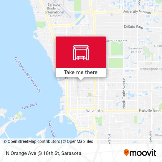 Mapa de N Orange Ave @ 18th St