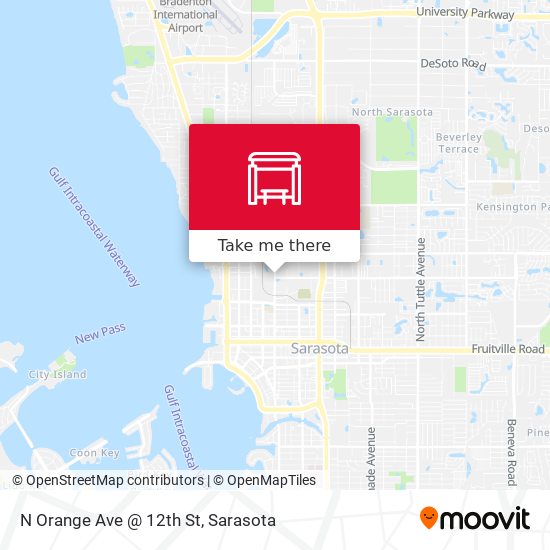 N Orange Ave @ 12th St map