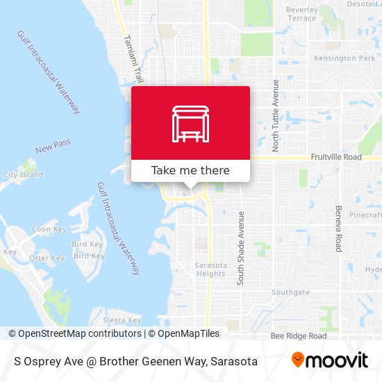 Mapa de S Osprey Ave @ Brother Geenen Way