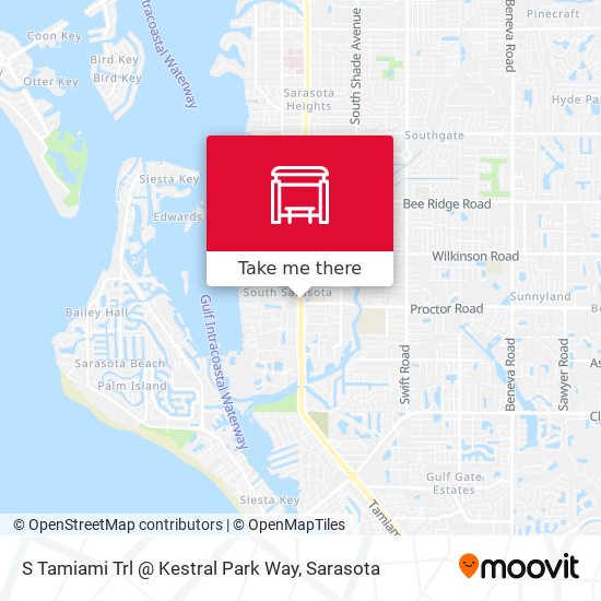 Mapa de S Tamiami Trl @ Kestral Park Way
