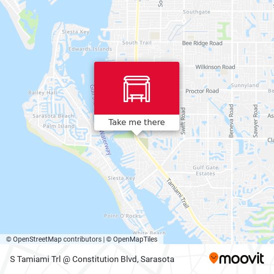S Tamiami Trl @ Constitution Blvd map