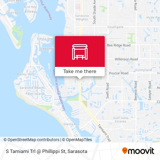 Mapa de S Tamiami Trl @ Phillippi St