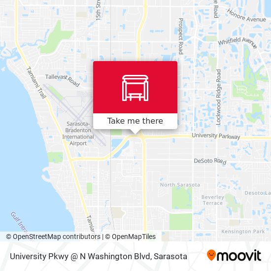 University Pkwy @ N Washington Blvd map