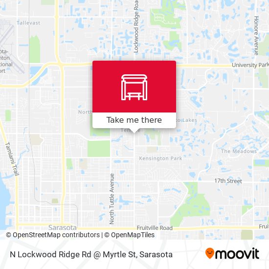 N Lockwood Ridge Rd @ Myrtle St map