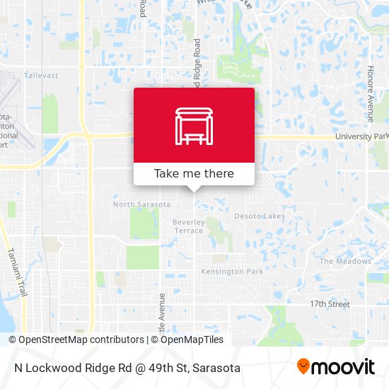 N Lockwood Ridge Rd @ 49th St map