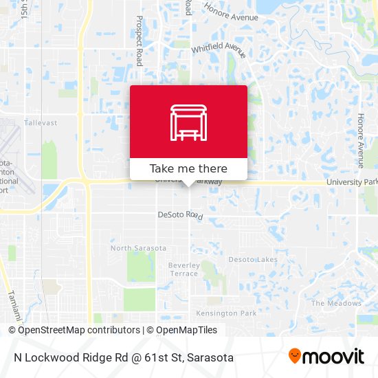 N Lockwood Ridge Rd @ 61st St map