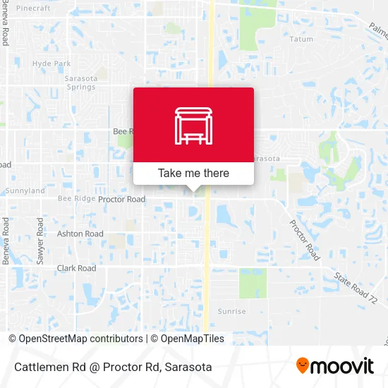 Mapa de Cattlemen Rd @ Proctor Rd