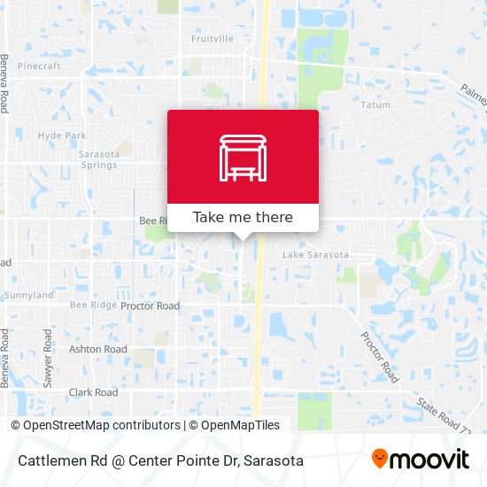 Mapa de Cattlemen Rd @ Center Pointe Dr