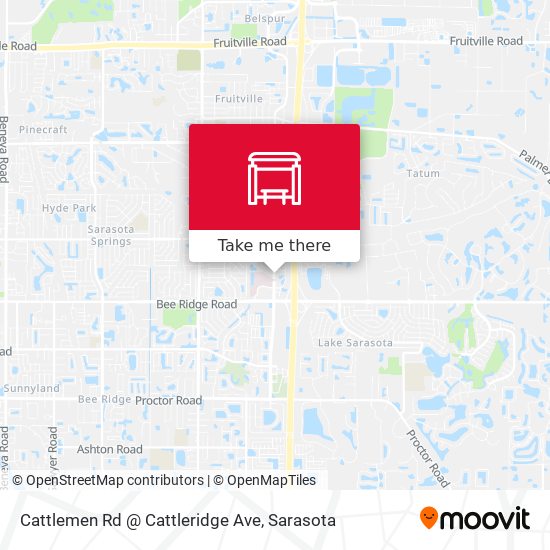 Mapa de Cattlemen Rd @ Cattleridge Ave
